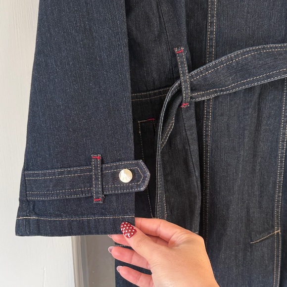 Nine & Compant Denim Trench Coat - Picture 10 of 11